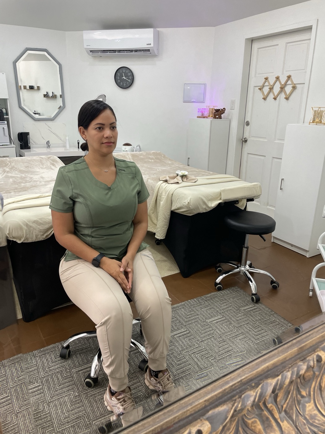 Wellness treatment room at Zia's Healing Touch